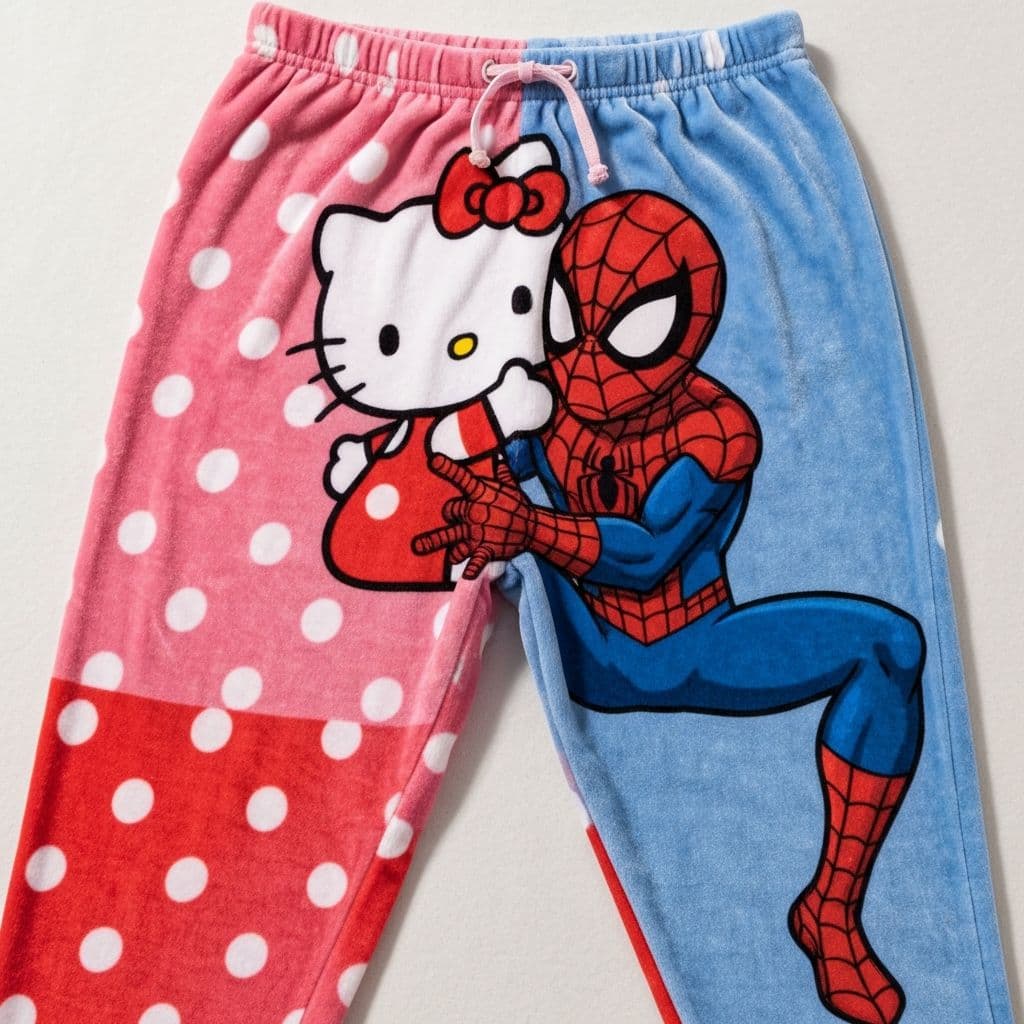 HELLO KITTY & SPIDERMAN